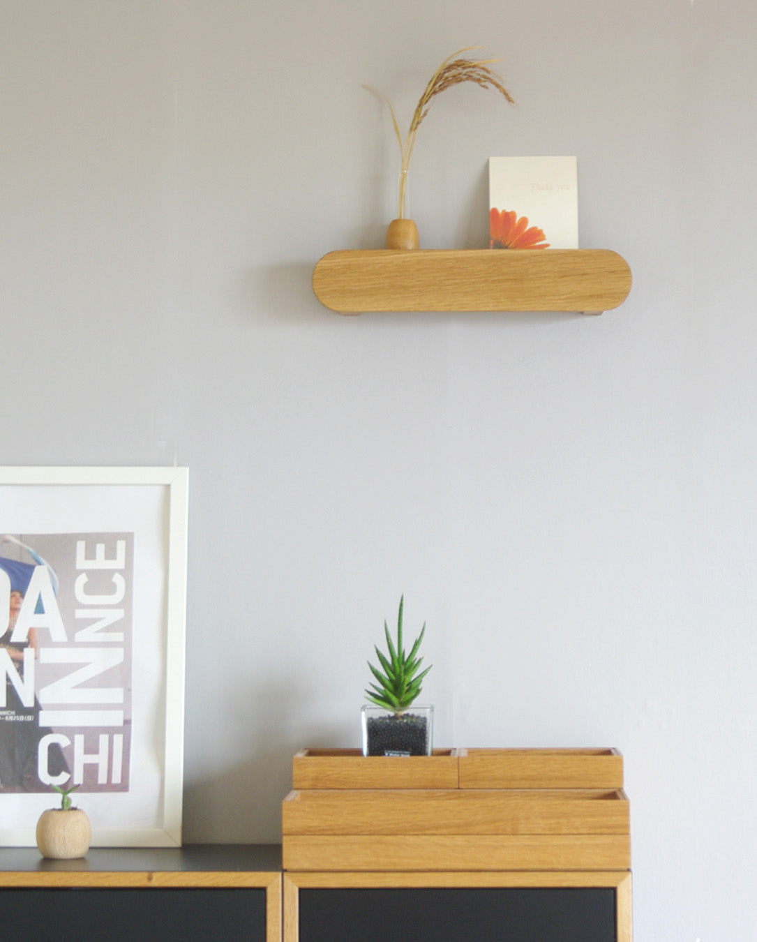 WallShelf Sサイズ(オーク / 360mm・720mm)